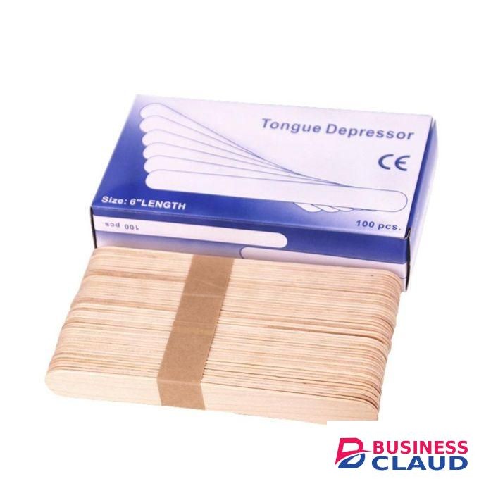 Wooden Waxing Spatula / Tongue Depressor 100 PCS