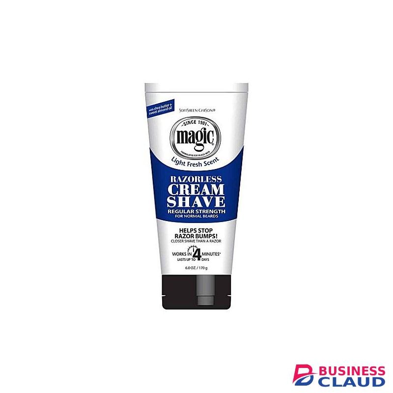 Magic Razorless Regular Strength Shaving Cream for normal beards