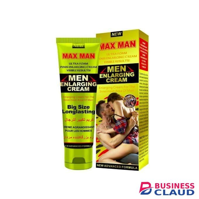 Max Man Penis Enlargement Cream Men Enlargement And Men Improved Performance Delay Cream - Gold