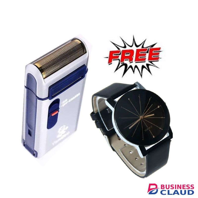 Yandou Rechargeable Smoother And Shaver + Free Watch