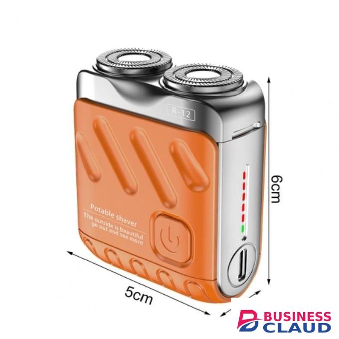 Portable Rechargeable Duo Ring Magnetic Blade Mini Shaver