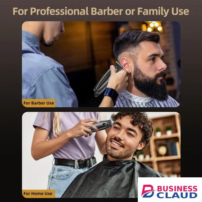 Professional Electric Barber Hair Trimmer For Men Beard Hair Clipper Cordless Hair Cutting Machine Rechargeable