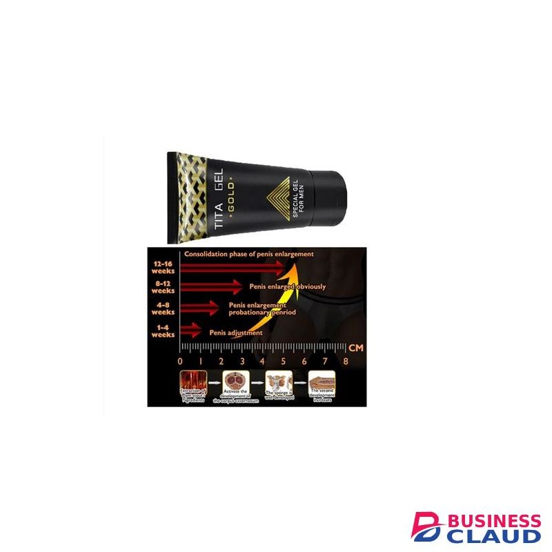 Titan Gel New Men's Enlargement & Lubricating Gel Gold