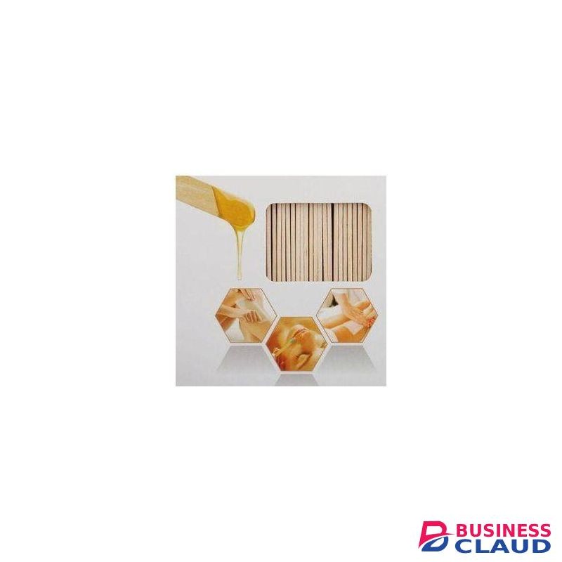 Hard Wax Beans Hair Removal Depilatory Wooden Spatulas Stick -50pcs