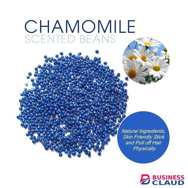 Hard Wax Beans for Hair Removal 100 gm Body Facial Hair Removal Wax Beads Large Refill Faux Pearl Beans for Women Men Legs, Face & Underarm