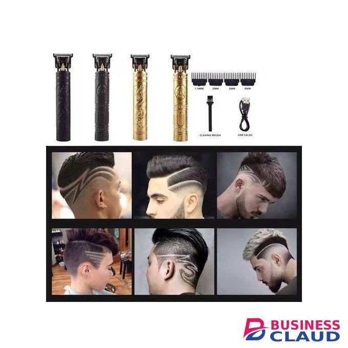 USB Cordless Hair Clipper Trimmer Beard Electric Professional Haircut USB Rechargeable Cordless Shaving Machine clippers Wireless Barber cutting Kinyozi Grooming