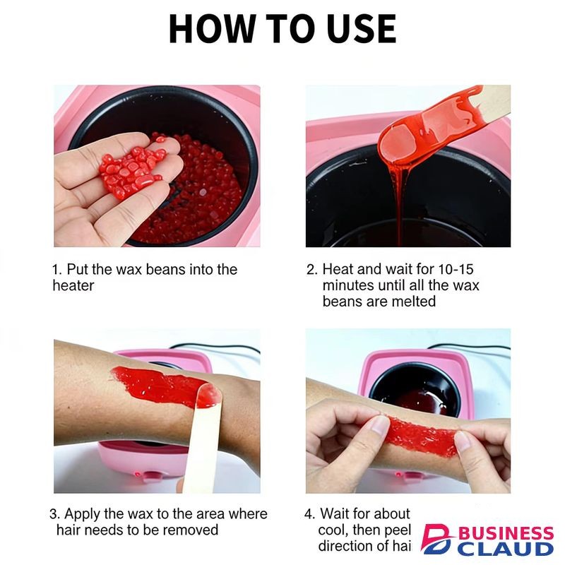 Spa HARD WAX BEANS DEPILATORY HARD WAX BEADS FOR HAIR REMOVAL - ROSE