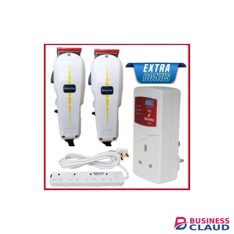 Geemy 2 Heavy Duty Shaving Machine-Kinyozi + Free Tv Guard &