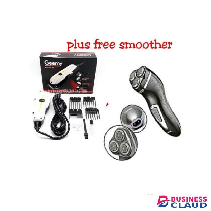 Geemy Professional Hair Clipper Shaver Plus Smoother