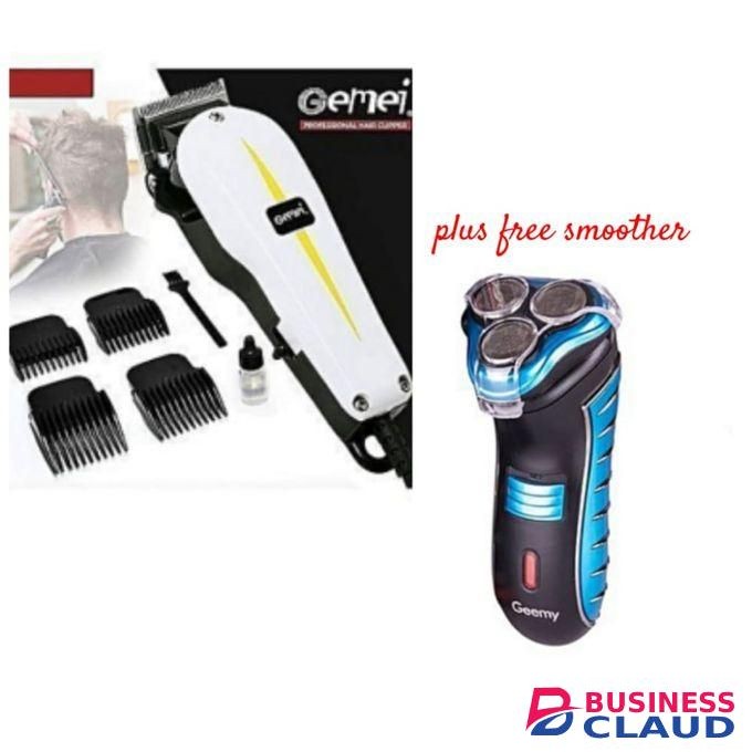 Geemy Professional Hair Clipper Shaver Plus Smoother