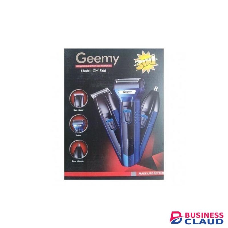 Geemy 3 In 1 Electric Shaving Machine