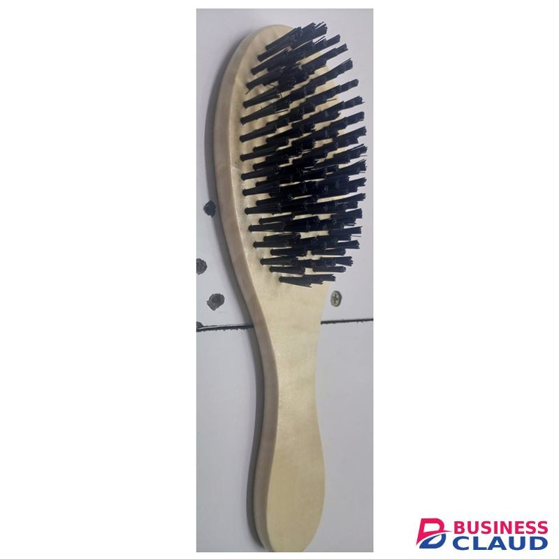 Bamboo Hard Boar Bristle Hair Brush