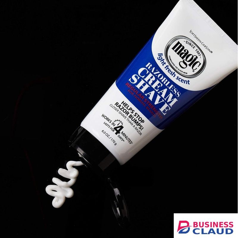 Magic Razorless Cream Shave - Regular Strength Shaving Cream, 6 oz.