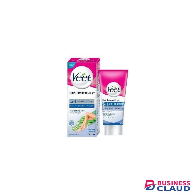 Veet Hair Removal Cream,5 In 1 Skin Benefits, Sensitive Q Skin