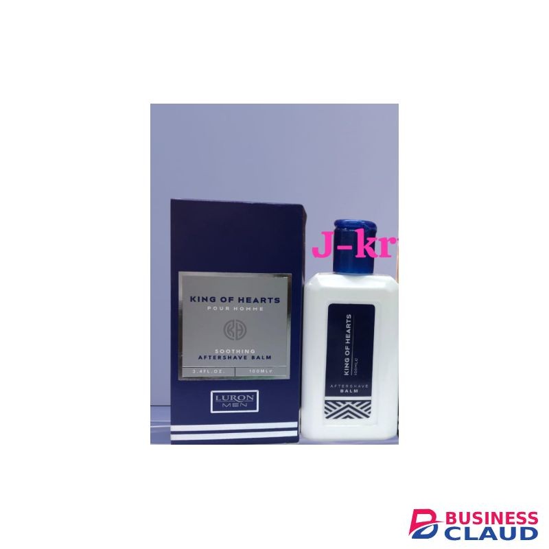 King Of Hearts Soothing After Shave Balm 100ml (blue)