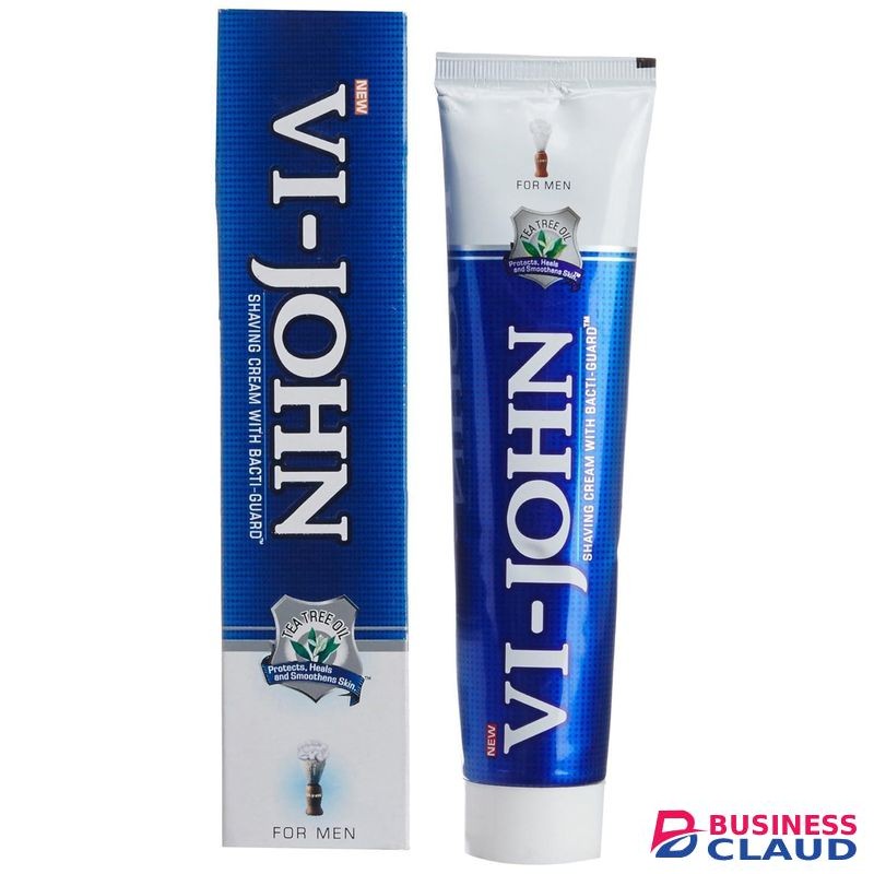 VI-JOHN Shaving Cream With Bacti-Guard For Men