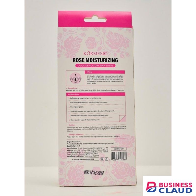 KORMESIC Rose Wax Strips