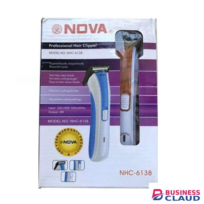 Nova Portable Electric Rechargeable Hair Shaving Machine Hair Trimmer