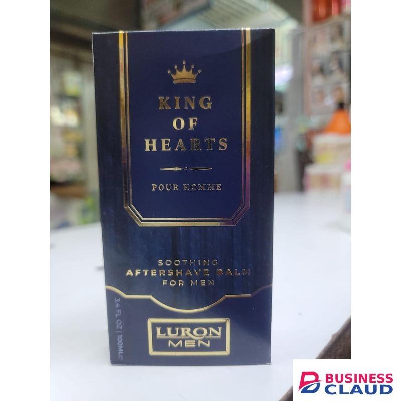 King Of Hearts Soothing After Shave Balm-New Pack.
