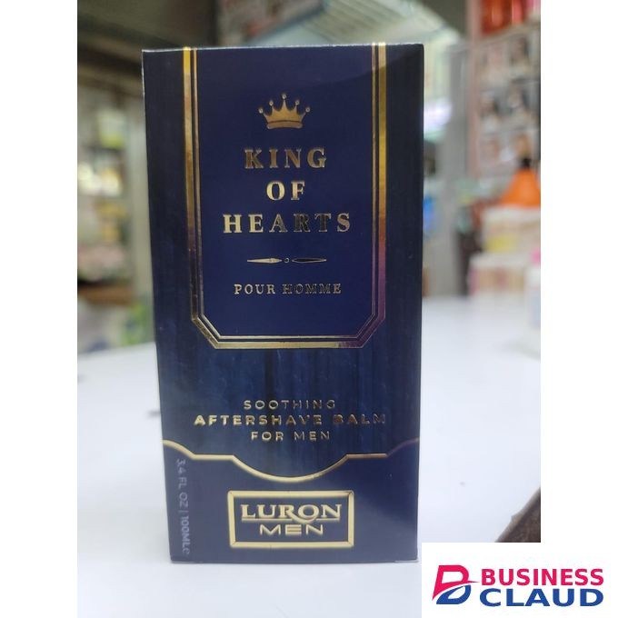 King Of Hearts Soothing After Shave Balm-New Pack.