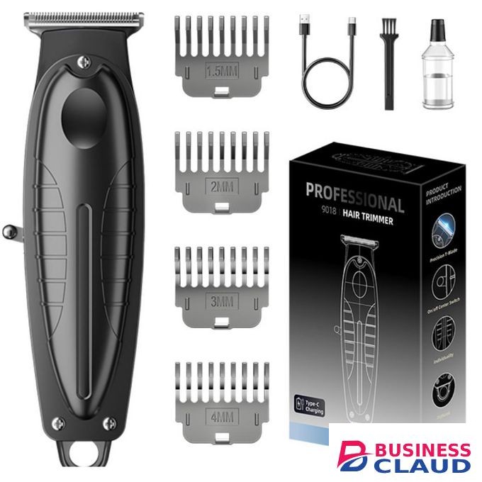 Professional Men's Electric Razor Shaver for Haircut & Shaving Barber Grooming Kit with Trimmer for Household Outdoor Hotel Use.