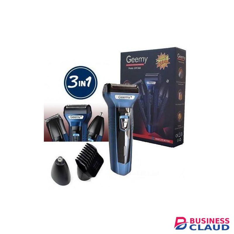 Geemy BEST Quality BEST Rechargeable Smoother Hair Shaving Machine, Shaver- 3 In 1 FOR KINYOZI BUSINESS