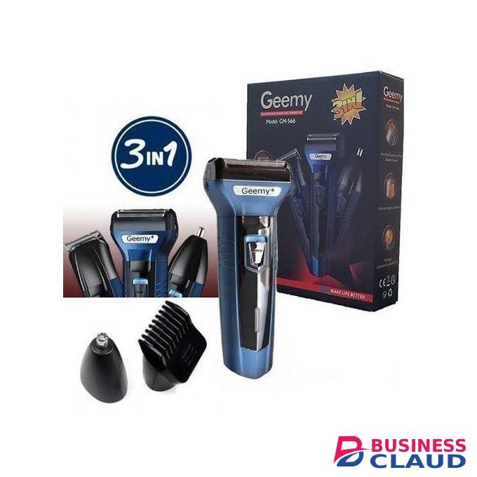 Geemy BEST Quality BEST Rechargeable Smoother Hair Shaving Machine, Shaver- 3 In 1 FOR KINYOZI BUSINESS