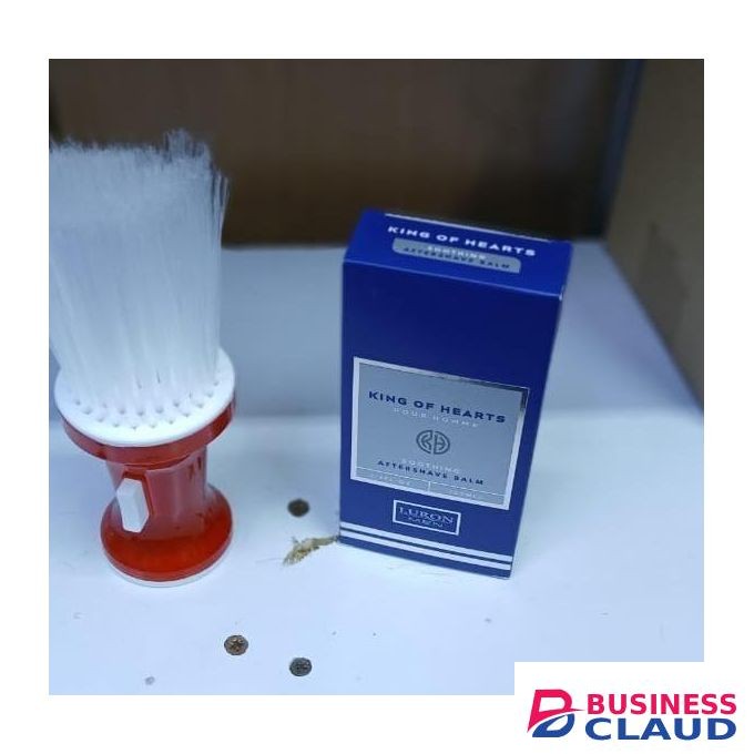 King Of Hearts After Shave Balm plus free brush