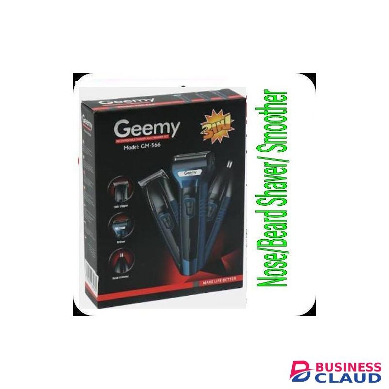 Geemy BEST Cordless Rechargeable Smoother Hair Shaving Machine, Shaver- 3 In 1 FOR KINYOZI BUSINESS