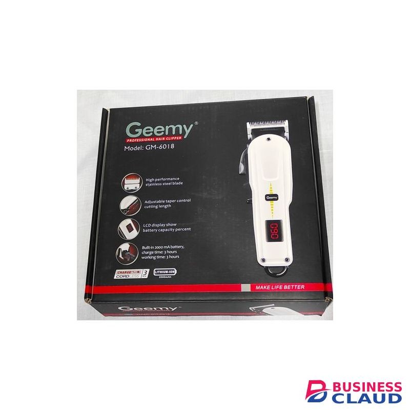 Geemy Cordless Shaving Rechargeable Machine With INDICATER