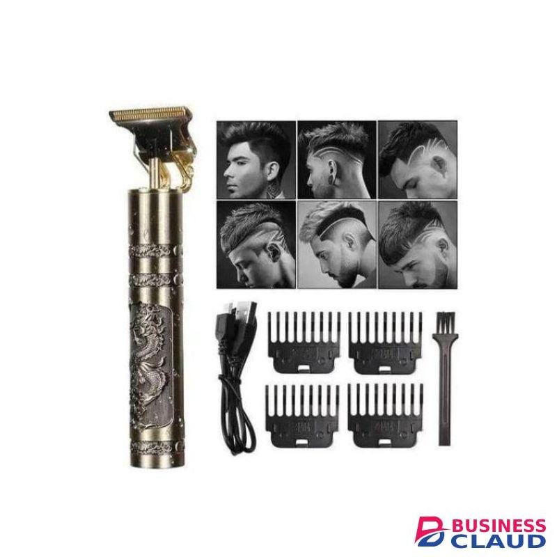 VINTAGE T9 Professional USB Kinyozi Hair Cutting Hair Clipper Trimmer Shaver