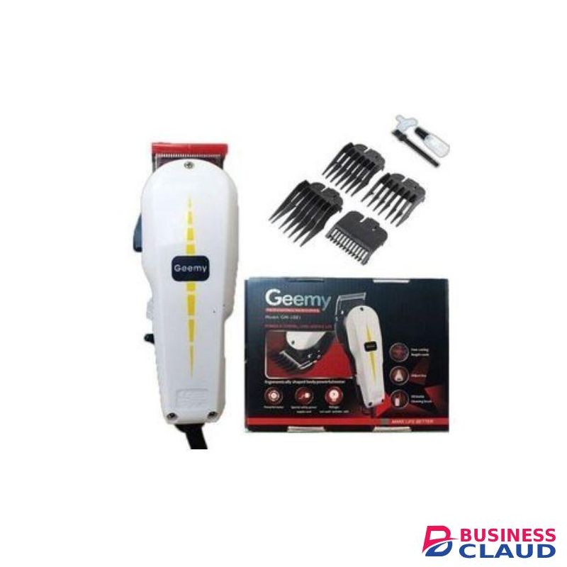 Geemy BEST Affordable Electric Hair Trimmer Barbering Machine - Kinyozi BUSINESS