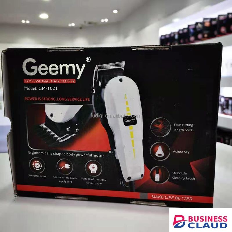 Geemy Electric Hair Kinyozi Machine Plus Free Geemy Smoother