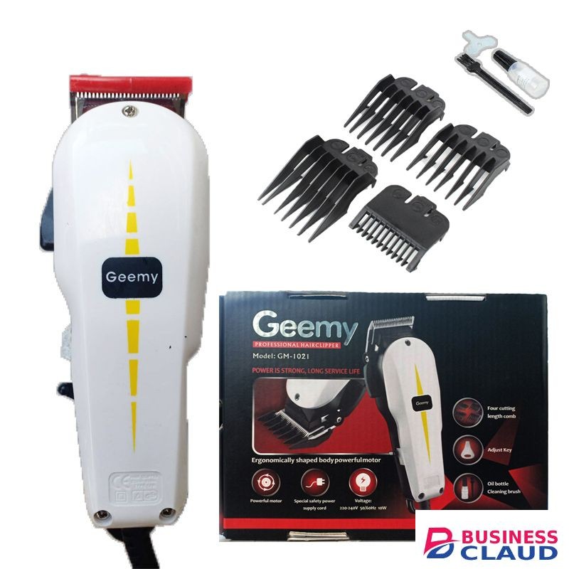 Geemy Electric Hair Kinyozi Machine Plus Free Geemy Smoother