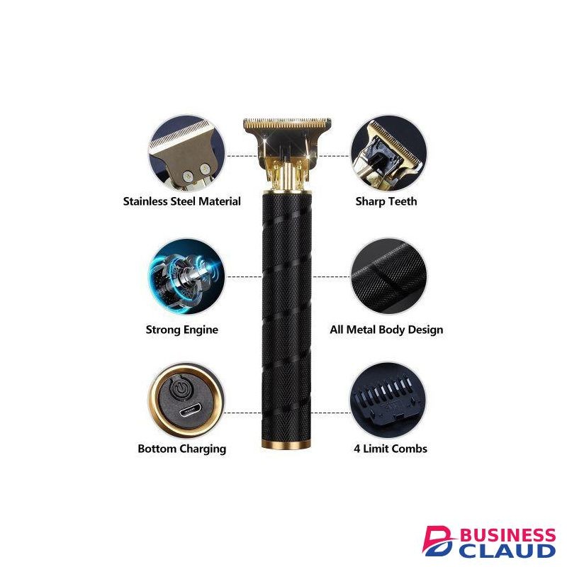 T9 Professional Hair Cutting Machine Wireless Electric Hair Trimmer Hair Clipper Men Beard Shaver Barber For Men