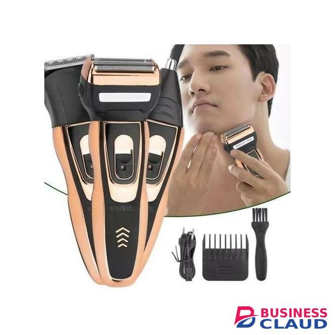 Geemy good beard shaver // Rechargeable Smoother Hair Shaving Machine, Shaver- 3 In 1 // charging shaver