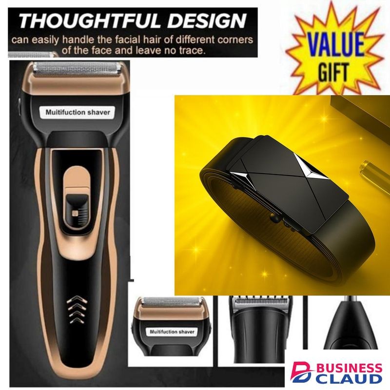 Geemy Home Shaving/Barbering Machine 3 In 1 // kids shaver, children shaving machine + belt