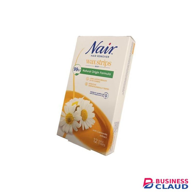Nair Hair Remover Wax Strips Face SENSITIVE SKIN ,