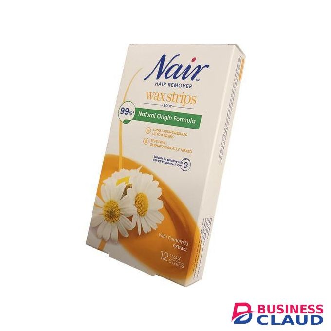 Nair Hair Remover Wax Strips Face SENSITIVE SKIN ,