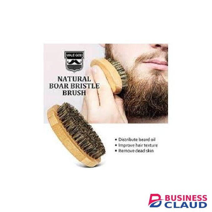 Boar Bristle Men Beard Brush.