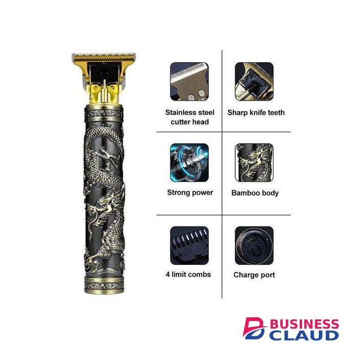 New Vintage T9 Electric Hair Cutting Machine Professional Hair Barber Trimmer For Men Clipper Shaver Beard-ABS7_green