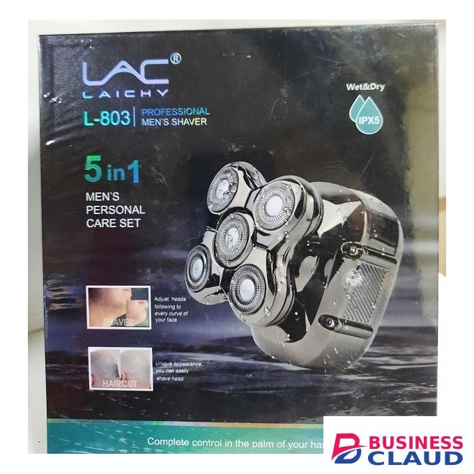 Lac Smoother. LAICHY L-803 * 5 in 1 Professional Shaver.5 head