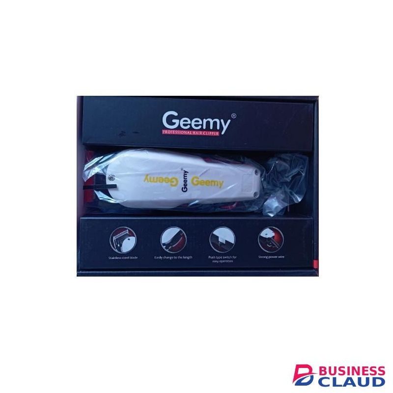 Geemy BEST FACE CARE PROFESSIONAL HAIR CLIPPER SHAVING MACHINE ELECTRIC HAIR SHAVER AND BEARD TRIMMER ALL STYLES BARBERING KINYOZI SHAVING MACHINE + 4 FREE QUALITY FACE TOWELS