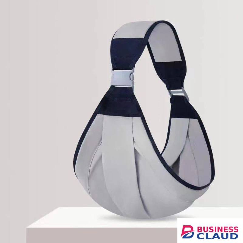 Baby Carrier wrap Multifunctional easy carrier Ergonomic - Gray