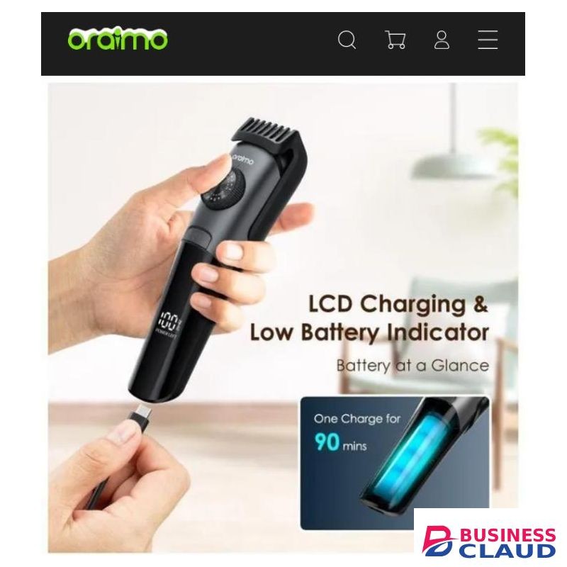 Oraimo smart trimmer 2 precision durable precision dial trimmer
