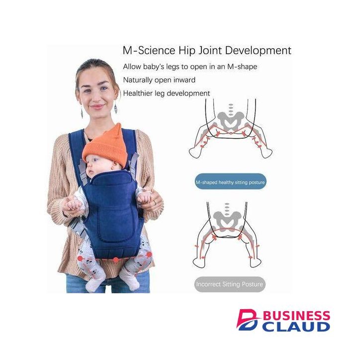 ADJUSTABLE BABY CARRIER FOR NEWBORN TO TODDLER BABY CARRIER _Navy blue