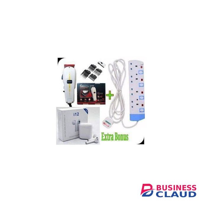 Geemy High Quality Professional Hair Shaving Machine- Kinyozi + Bonus