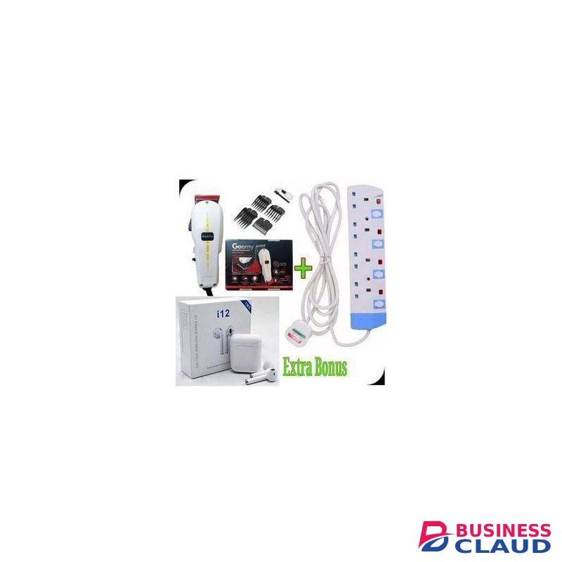 Geemy High Quality Professional Hair Shaving Machine- Kinyozi + Bonus