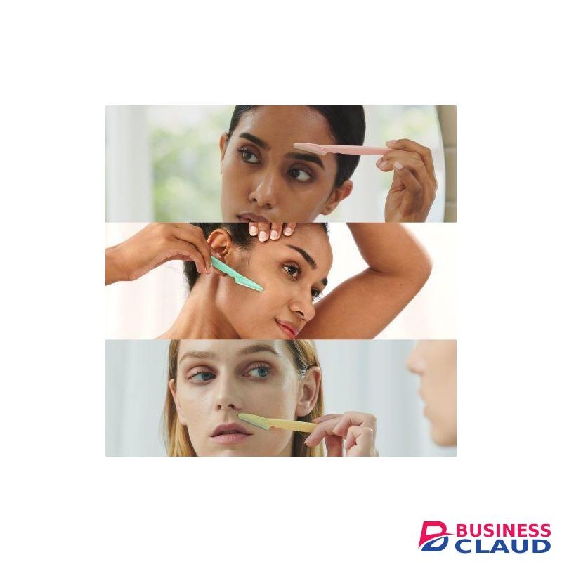 Eyebrow Shaper Facial Hairs Razor + Disaar Shaving Cream Self Care Kit