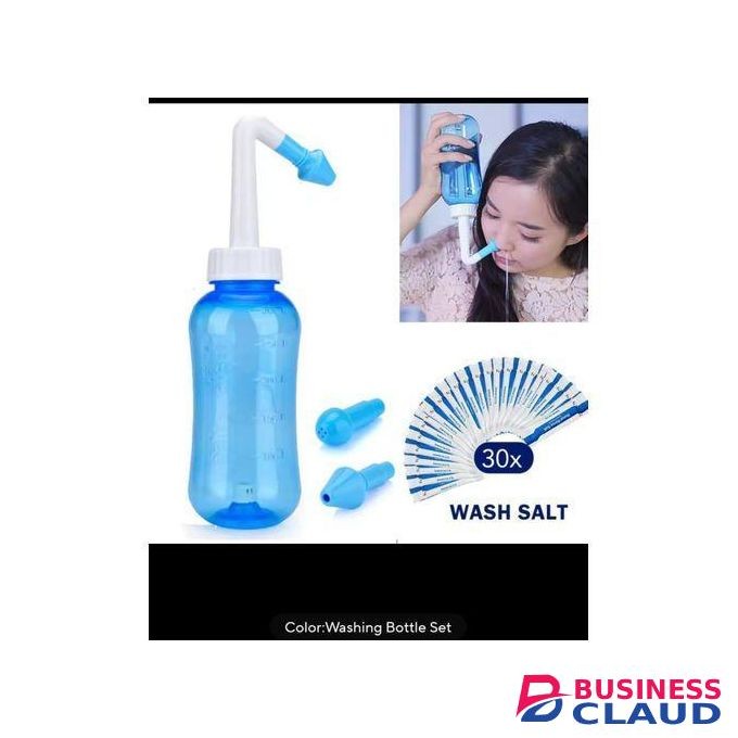 Automatic Nasal Irrigator 500ml – Electric Nose Cleaner for Sinus Relief, Allergy & Cold Care – Adjustable Water Pressure, Hygienic Design, Easy to Use & Portable